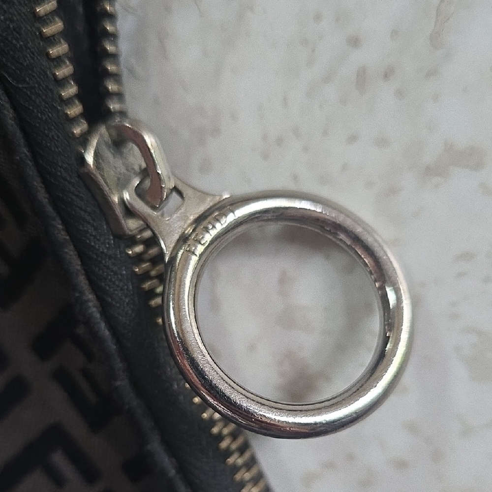 Fendi Black Monogram Shoulder Bag - Picture 3 of 10